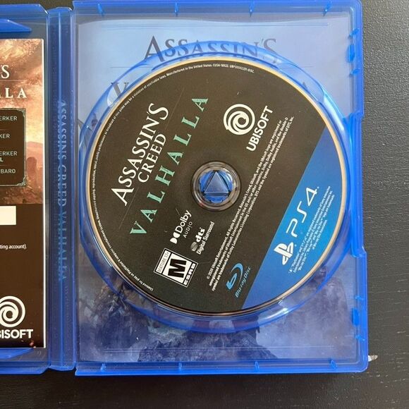 Assassin's Creed Valhalla Sony Play Station 4 PS4 Case and Disc - Picture 3 of 3